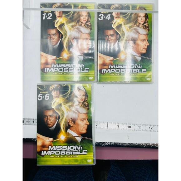 Mission: Impossible – The Sixth TV Season DVD box set Full Screen Peter Graves - Picture 3 of 5